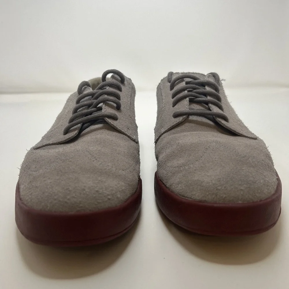 Cole Haan Air Jasper Wingtip Oxford Men's Size 8M‎ Gray Suede Red Sole